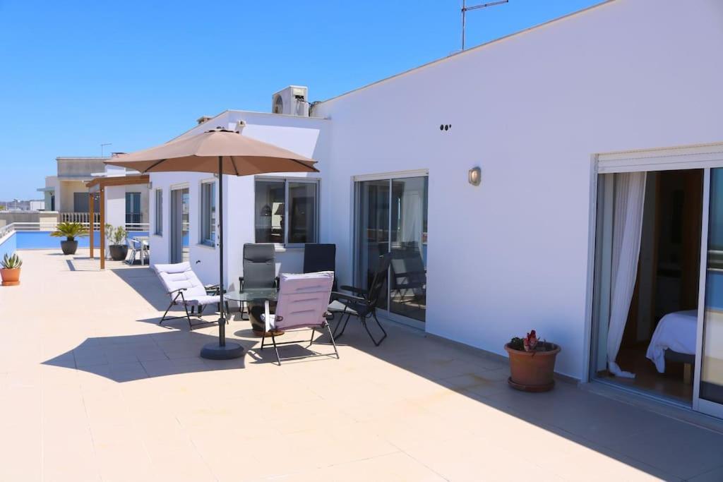 纳扎雷Sitio Penthouse - Big Terrace With Sea View & Bbq别墅 外观 照片
