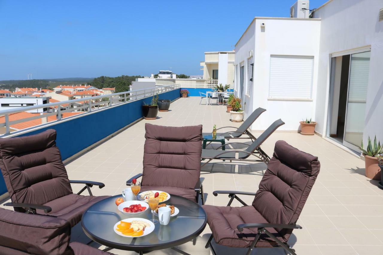 纳扎雷Sitio Penthouse - Big Terrace With Sea View & Bbq别墅 外观 照片